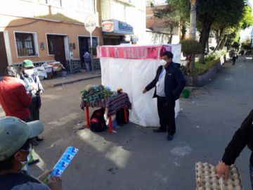Así están las calles este viernes 24 de abril.