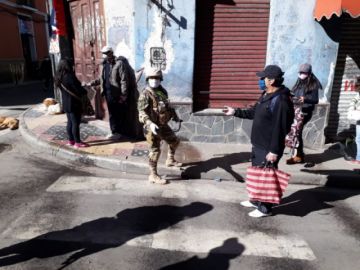 Así están las calles este viernes 24 de abril.