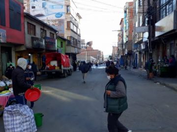 Así están las calles este viernes 24 de abril.