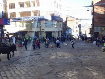 Así están las calles este viernes 24 de abril.