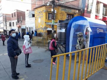 Así están las calles este viernes 24 de abril.