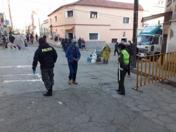 Así están las calles este viernes 24 de abril.