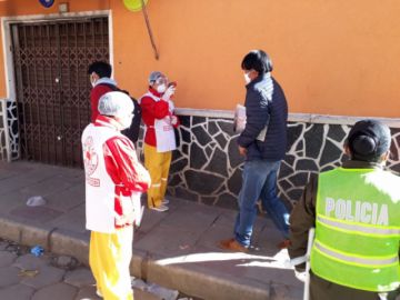 Así están las calles este viernes 24 de abril.