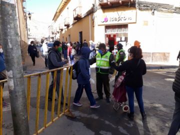 Así están las calles este viernes 24 de abril.
