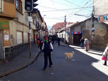 Así están las calles este viernes 24 de abril.