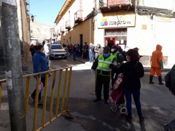 Así están las calles este viernes 24 de abril.