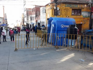 Así están las calles este viernes 24 de abril.