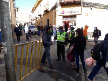 Así están las calles este viernes 24 de abril.