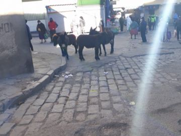 Así están las calles este viernes 24 de abril.