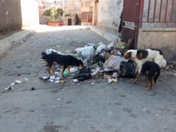 Así están las calles este viernes 24 de abril.