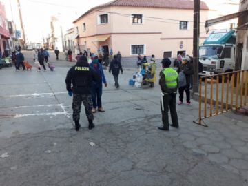 Así están las calles este viernes 24 de abril.