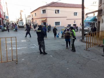 Así están las calles este viernes 24 de abril.