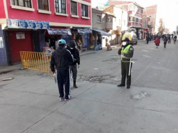 Así están las calles este viernes 24 de abril.
