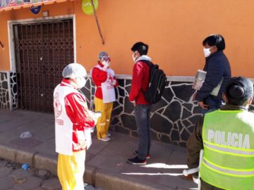 Así están las calles este viernes 24 de abril.
