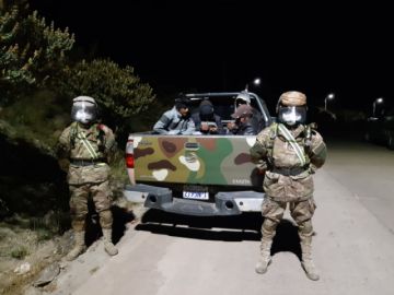 Realizan el control en diferentes puntos.