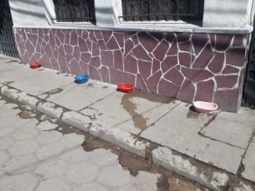 Así están las calles en la ciudad de Potosí este lunes.