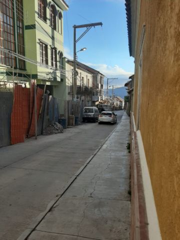 Los motorizados en la calle del centro citadino.