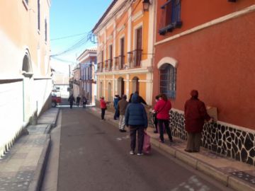 Así están las calles en la ciudad de Potosí este lunes.