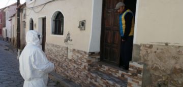 Llegan casa por casa.