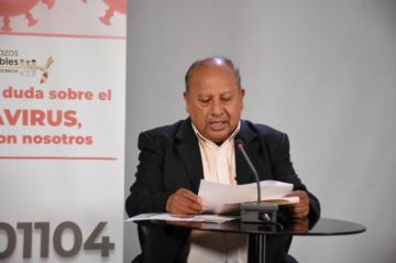  Virgilio Prieto, Jefe Nacional de la Unidad de Epidemiología.