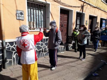 Así es el ingreso a los mercados en Potosí.