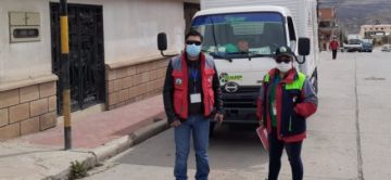 Realizan el trabajo en coordinación con el Sedes. FOTO: EMAP