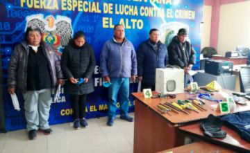 Los integrantes del clan Marisol.