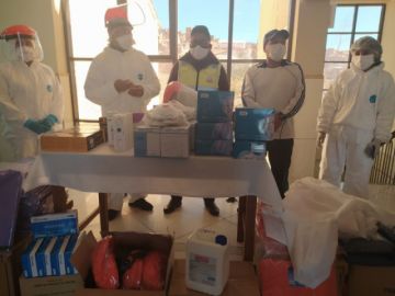 Buscan que los trabajadores estén protegidos.