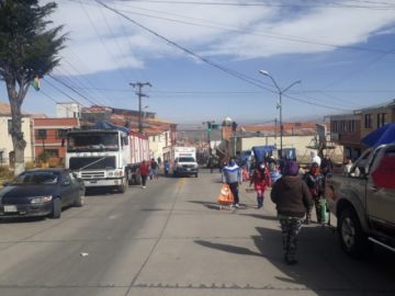 Los controles comienzan desde temprano en varias zonas donde hay mercados.