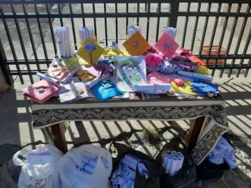 Entregarán las cartas ca los efectivos policiales. FOTO ALDEAS SOS