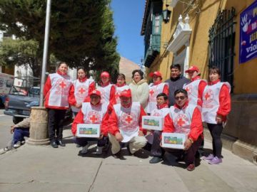 Desarrollan su actividad en diferentes regiones. FOTO CRUZ ROJA