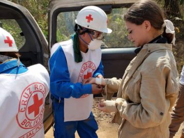 Desarrollan su actividad en diferentes regiones. FOTO CRUZ ROJA