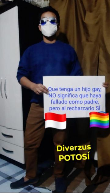 Se manifestaron con diferentes mensajes.