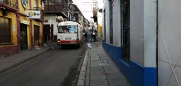 La ciudad antes de la movilización de las 16:00