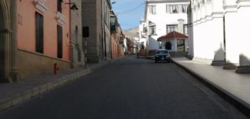 La ciudad antes de la movilización de las 16:00
