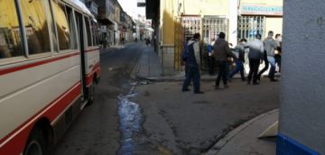 La ciudad antes de la movilización de las 16:00