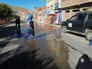 Informaron respecto de los trabajos en esa zona.