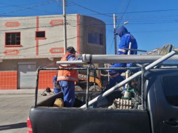Informaron respecto de los trabajos en esa zona.