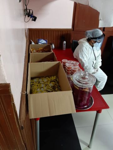 Inspección a establecimientos de comida. FOTO SALUD AMBIENTAL SEDES