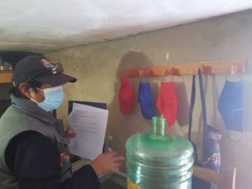 Inspección a establecimientos de comida. FOTO SALUD AMBIENTAL SEDES