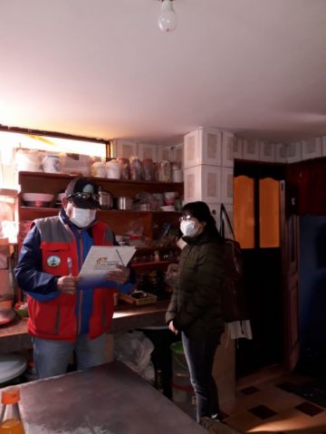 Inspección a establecimientos de comida. FOTO SALUD AMBIENTAL SEDES