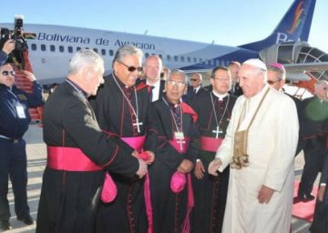 Cuando el Papa llegó a Bolivia.