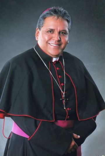 La fotografía del nuevo arzobispo.