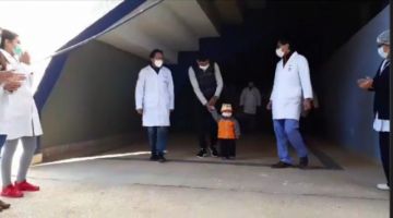 El paciente, de poco más de un año de edad, estuvo interno 40 días.