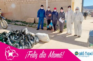 Llevaron ayuda en el Día de la Madre