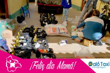 Llevaron ayuda en el Día de la Madre