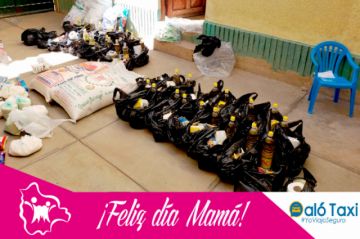 Llevaron ayuda en el Día de la Madre