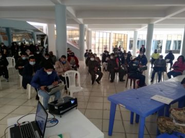 Así comienza la reunión del COEM. FOTO GAMP