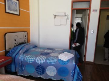 Hotel para el aislamiento para casos sospechosos  FOTO GAMP