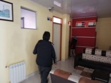 Hotel para el aislamiento para casos sospechosos  FOTO GAMP